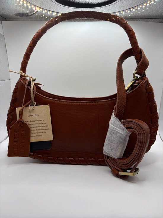 Handbags - Genuine Leather Brown Women’s Shoulder Bag / crossbody